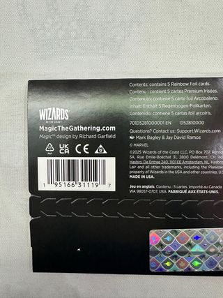 Magic Secret Lair x Marvel Spider-Man Venom