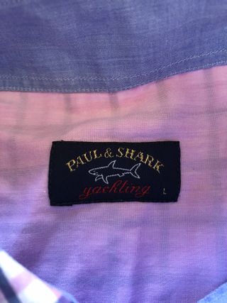 Camisa Paul & Shark manga corta cuadros