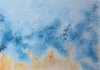 Diptico Quadri Astratti Moderni