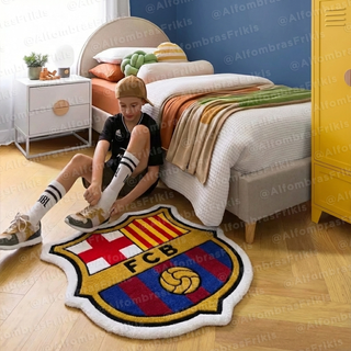 Alfombra FC Barcelona Escudo Fútbol