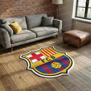Alfombra FC Barcelona Escudo Fútbol