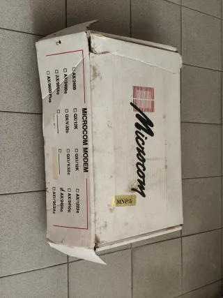 Microcom Modem MNP5 Modem vintage
