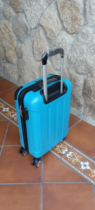 Maleta Cabina Azul 55x35x20 Nueva