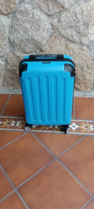 Maleta Cabina Azul 55x35x20 Nueva