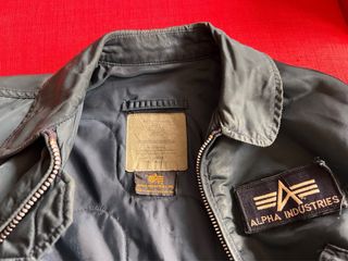 Chaqueta Alpha Industries verde azulado