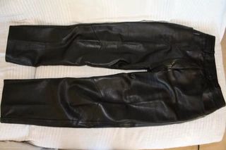 Pantalón Cuero negro Crémieux Mujer