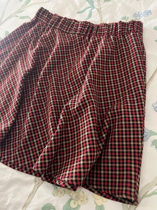 Minifalda de cuadros