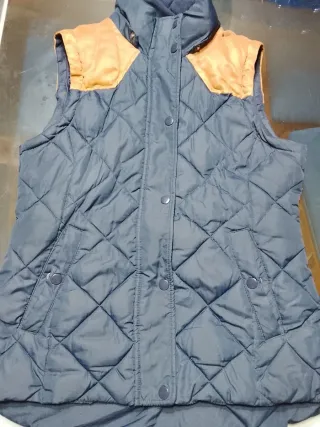 Chaqueta acolchada Springfield se hace chaleco