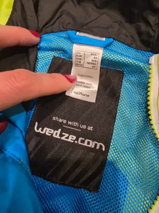 Mono de Nieve Azul y Verde