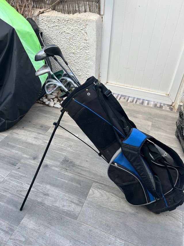 Set de palos de golf hombre diestro iniciación