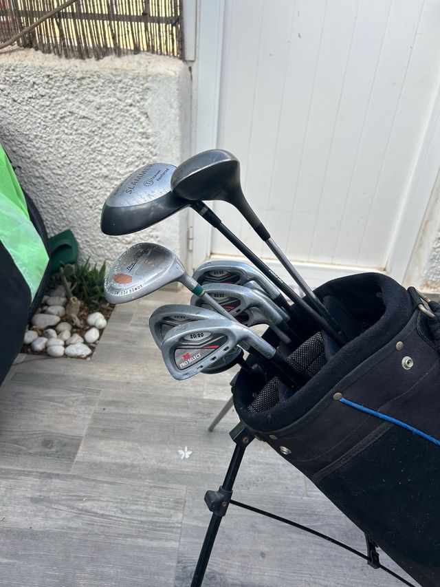 Set de palos de golf hombre diestro iniciación