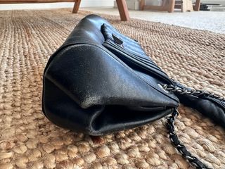 Bolso Chanel Negro Piel Cadena