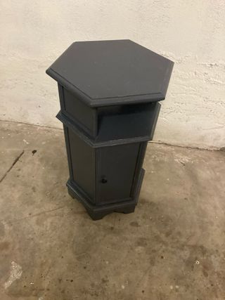 Mobiletto esagonale grigio