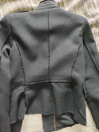 Chaqueta militar Zara negra