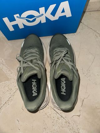 Zapatillas Hoka Bondi 9 running Caqui