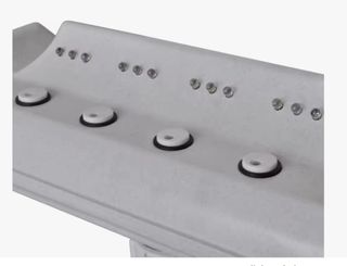 Cascata per piscina LED trasparente