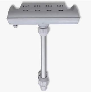 Cascata per piscina LED trasparente