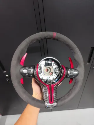 Levas carbono rojo BMW F30 F20 F80