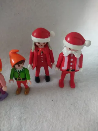Playmobil Papá Noel y elfos