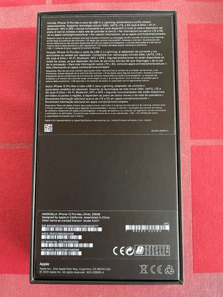 iPhone 12 Pro Max 256GB Plata