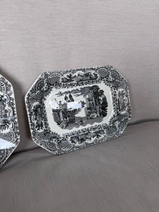 Conjunto 4 piezas La Cartuja Negro