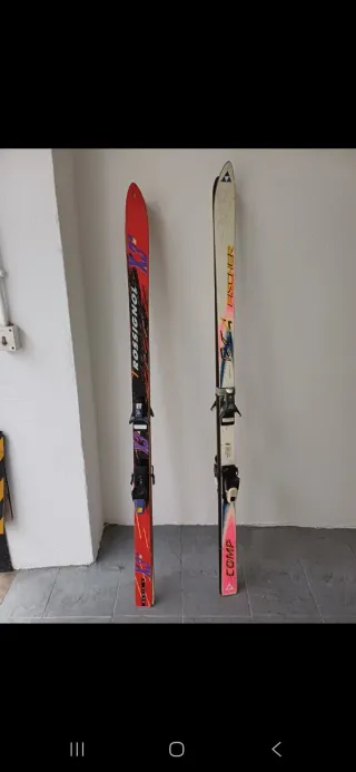 Esquís Rossignol, Fischer, Atomic, Dynastar
