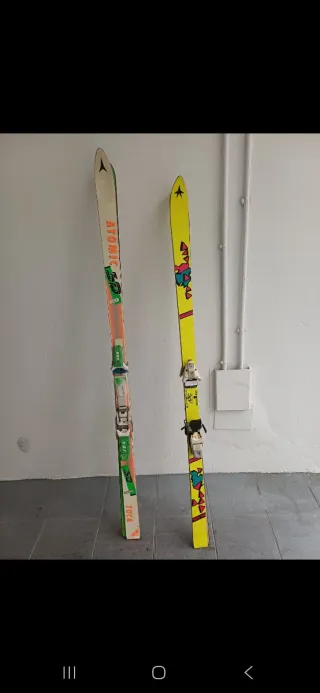 Esquís Rossignol, Fischer, Atomic, Dynastar