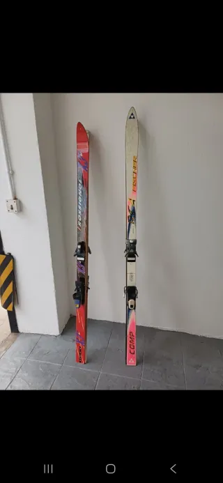 Esquís Rossignol, Fischer, Atomic, Dynastar