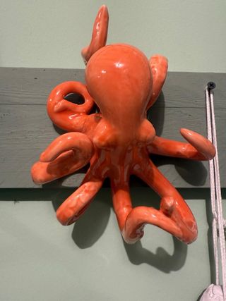 Set 4 polpi in ceramica