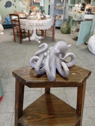 Set 4 polpi in ceramica