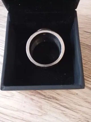 Anillo Oro y Plata con Diamantes