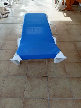 2 Tumbonas Balliu Fijas cabezal no teclinabes 100€