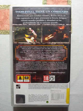 God of War Ghost of Sparta PSP