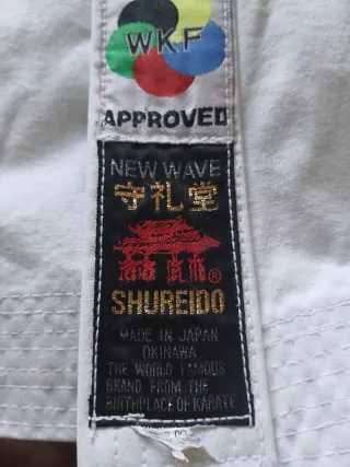 Kimono Karategi Shureido Kata Adulto Blanco