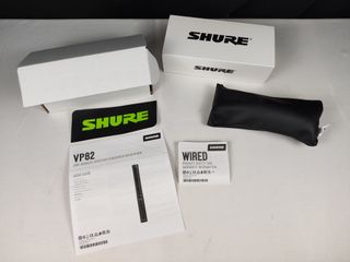 Microfone Shure VP82 Shotgun Novo