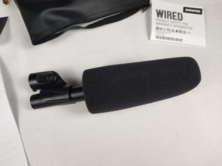 Microfone Shure VP82 Shotgun Novo