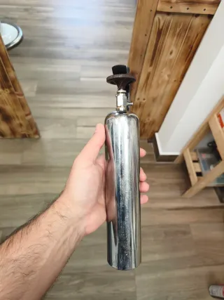 Extintor época Vespa/coche antiguo