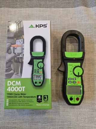 Pinza Amperimétrica KPS DCM4000T AC/DC 1000A