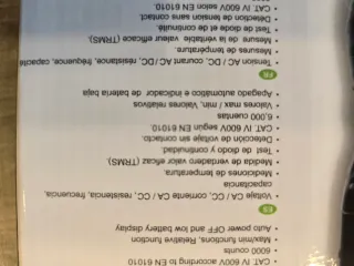 Pinza Amperimétrica KPS DCM4000T AC/DC 1000A