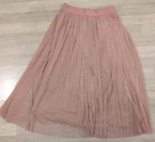 Falda de tul rosa. Talla M.