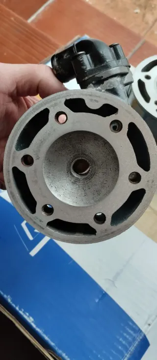 Cilindro y culata Suzuki RM 125 1984