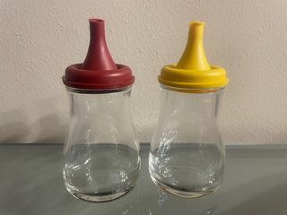 Set Olio e Aceto Alessi Vetro Gomma