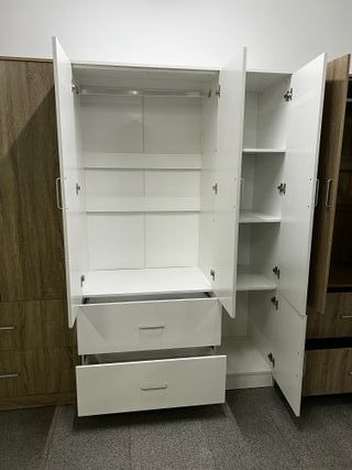 ENVIO GRATIS!! Armario puertas con cajones madera