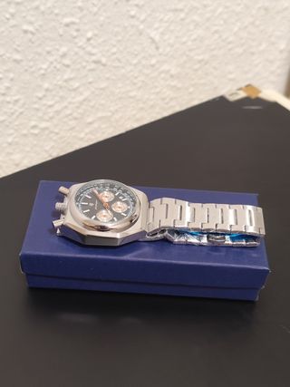 Reloj Poedagar Cronógrafo Acero Inoxidable