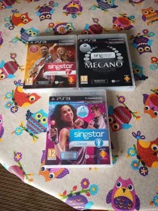 SingStar PS3 + Guitar + Mecano + Dance