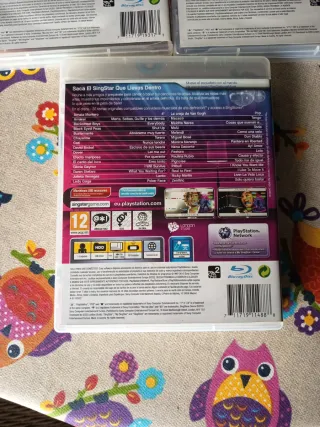 SingStar PS3 + Guitar + Mecano + Dance