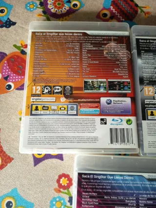 SingStar PS3 + Guitar + Mecano + Dance