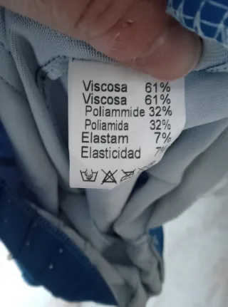 Leggings blu con strass donna