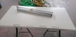 Mesa escritorio madera blanca