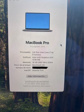 MacBook Pro 16” 2019